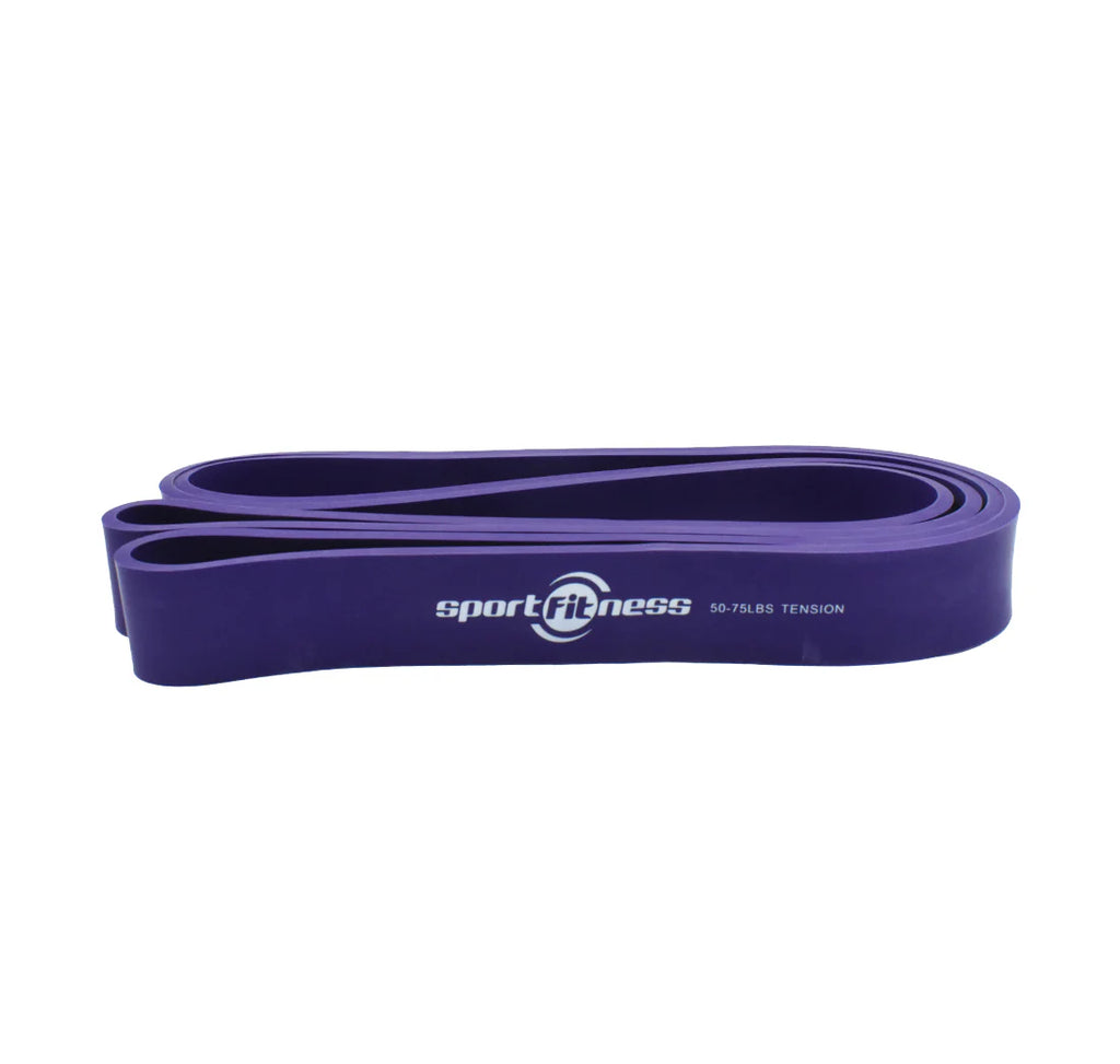 Banda Poder Morada Elastica Sportfitness 2000*32*4.5MM