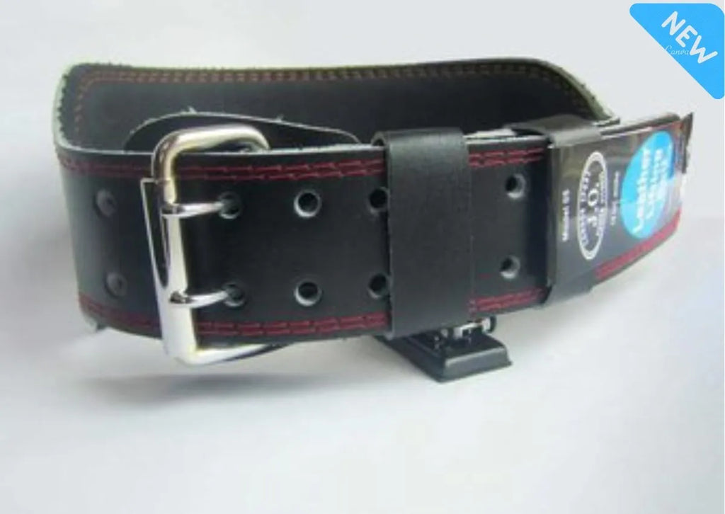 Cinturon Para Pesas Gimnasio Gym En Cuero Mujer/hombre