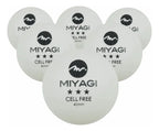 Bolas Para Ping Pong Miyagi X6 Und Blanco 3 Estrellas