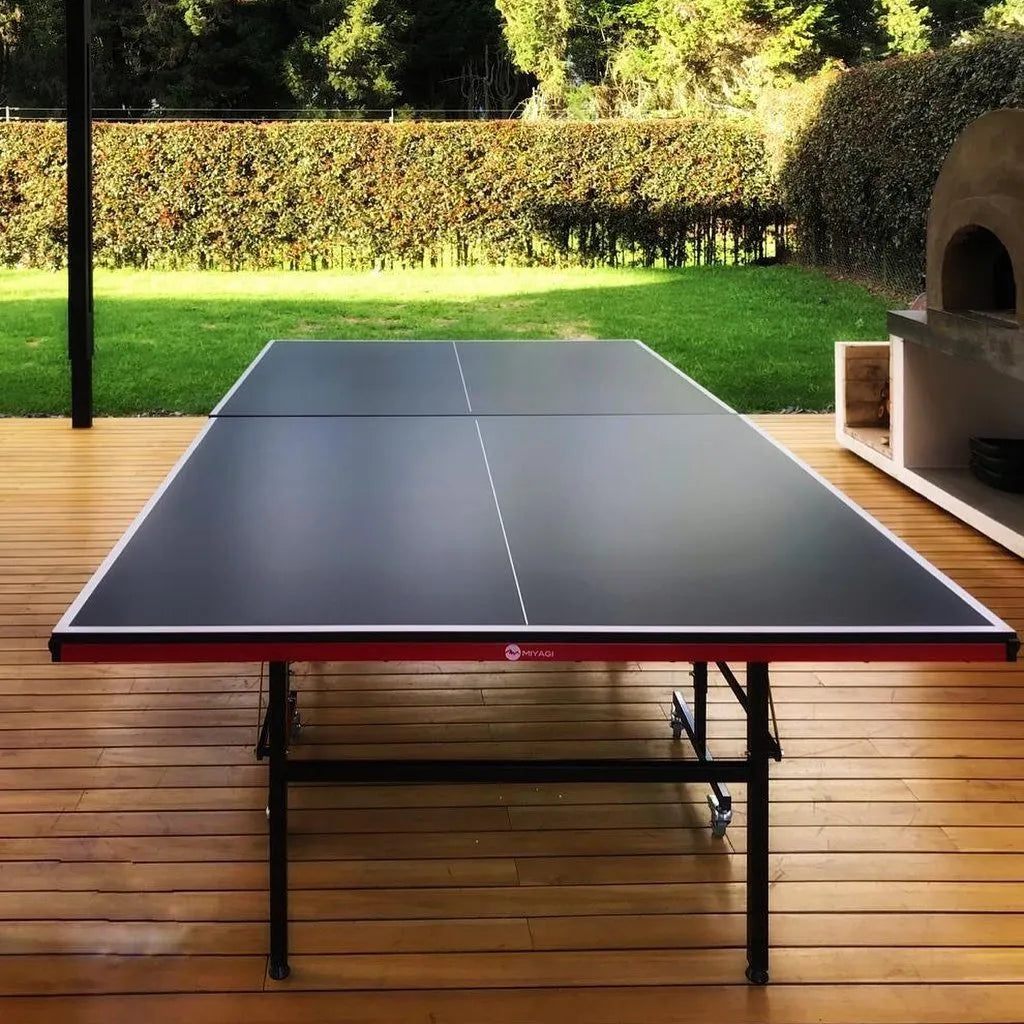 Mesa Ping Pong Tenis Profesional Miyagi Plegable 18 Mm
