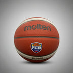 Balón Baloncesto Molten  #7 B7G3800 Profesional Cuero Fiba Approved