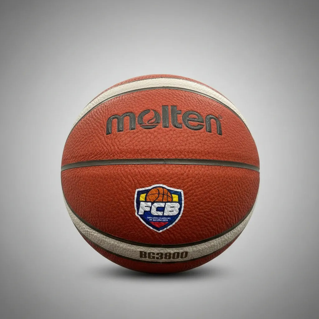 Balón Baloncesto Molten  #7 B7G3800 Profesional Cuero Fiba Approved