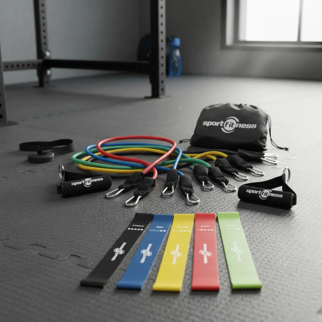 Kit De Bandas De Resistencia Bandas Tubulares Set Ejercicio