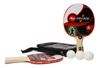 Set Tenis De Mesa Miyagi 90201 De 2 Raquetas, Paral Y Bolas