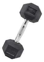 Pesas Mancuernas Hexagonales Sportfitness 2x5 Kl Encauchadas