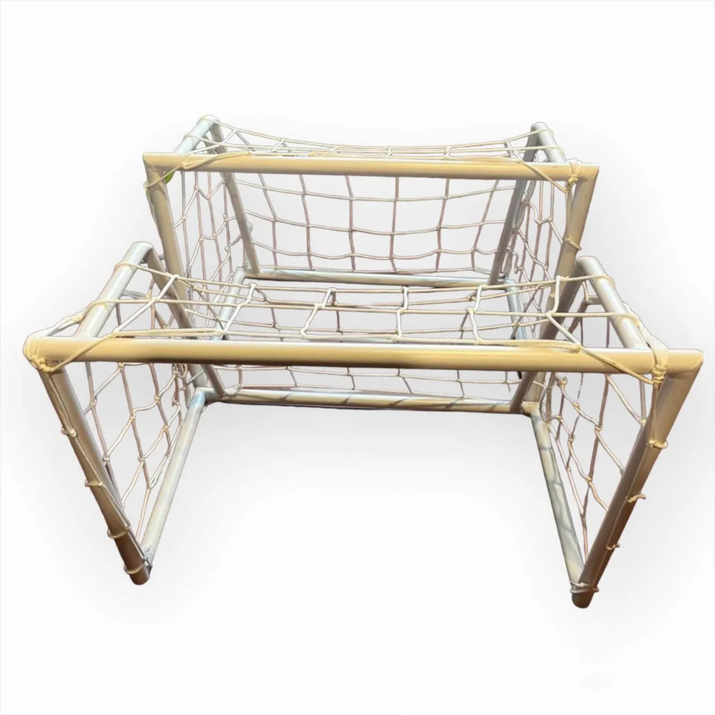 Mini Canchas De Fútbol/ Banquitas (2pcs) Metalicas