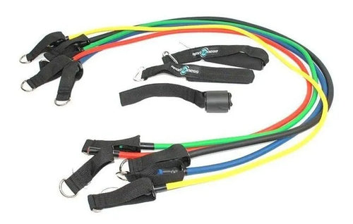 Bandas Elasticas Kit Teratubos Sportfitness Set X5 Ejercicio