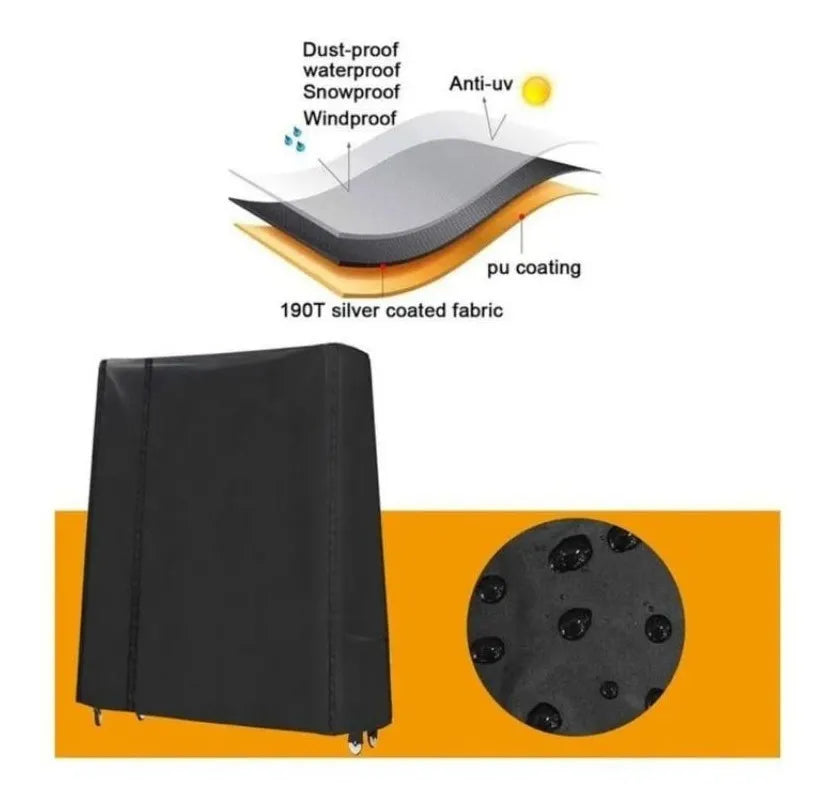 Funda Protectora O Forro Para Mesas De Ping-pong