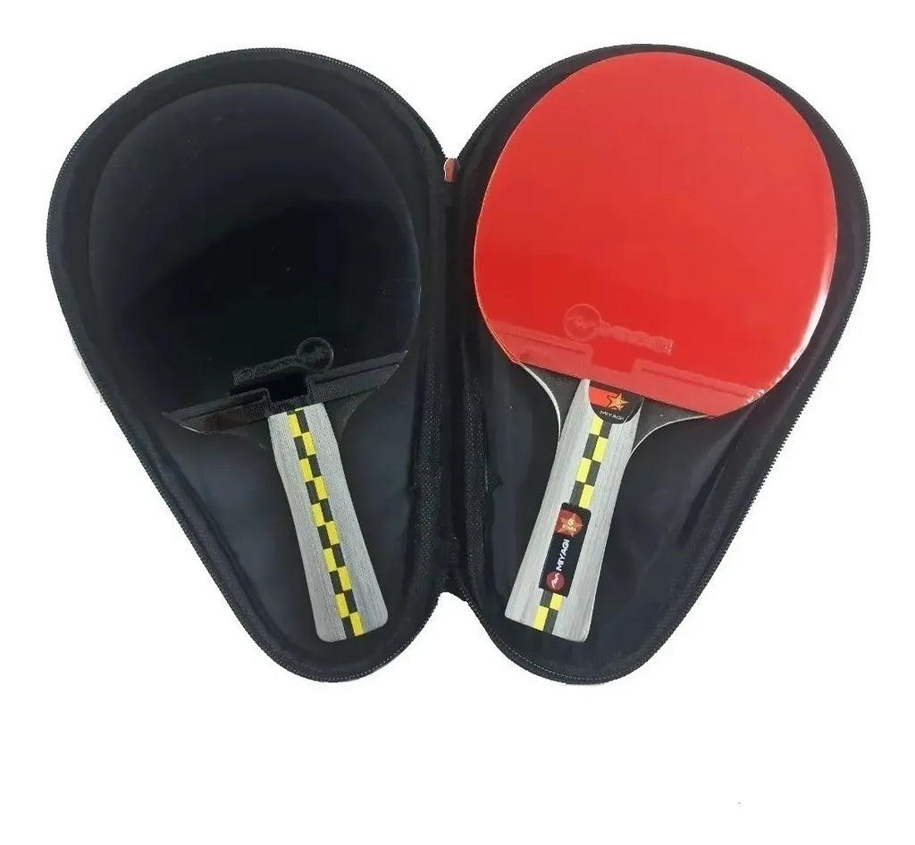 Estuche Forro Raqueta Ping Pong Tenis Mesa Miyagi Deporte