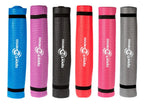 Colchoneta Yoga Pilates Sportfitness 6 mm Antideslizante PVC 173 x 61 cm