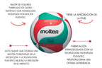 Balón Voleibol Molten V5m 5000 Oficial #5 Original