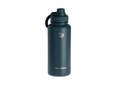 Termo Metálico 32oz con Soporte para Celular Azul Oscuro en Acero Inoxidable | Botella Térmica Deportiva Gym Viaje
