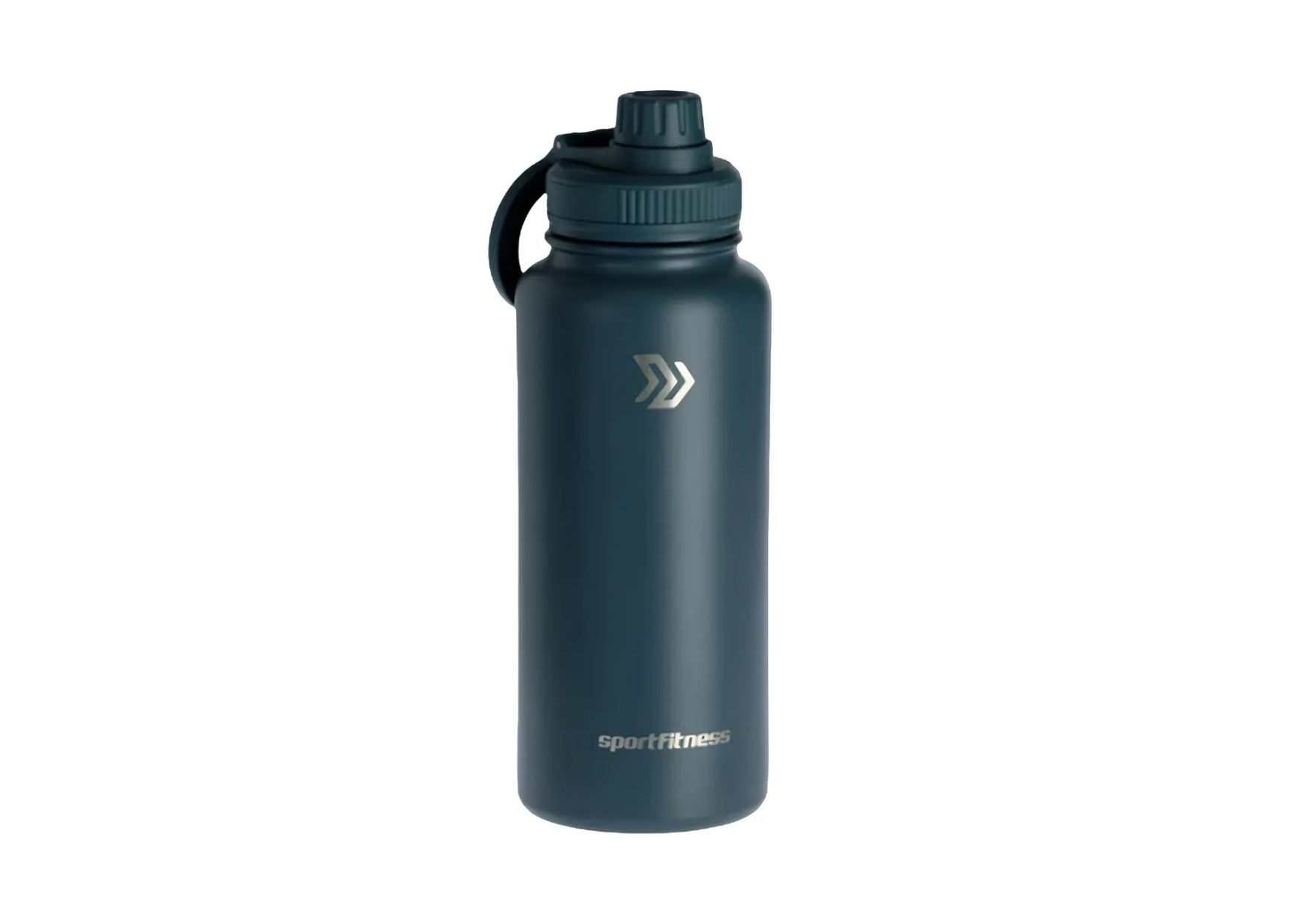 Termo Metálico 32oz con Soporte para Celular Azul Oscuro en Acero Inoxidable | Botella Térmica Deportiva Gym Viaje