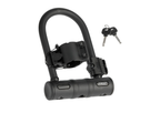 Candado Gw De Seguridad U Lock Para Bicicleta Y Moto Acero