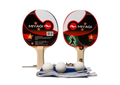 Set Tenis De Mesa Miyagi 90201 De 2 Raquetas, Paral Y Bolas