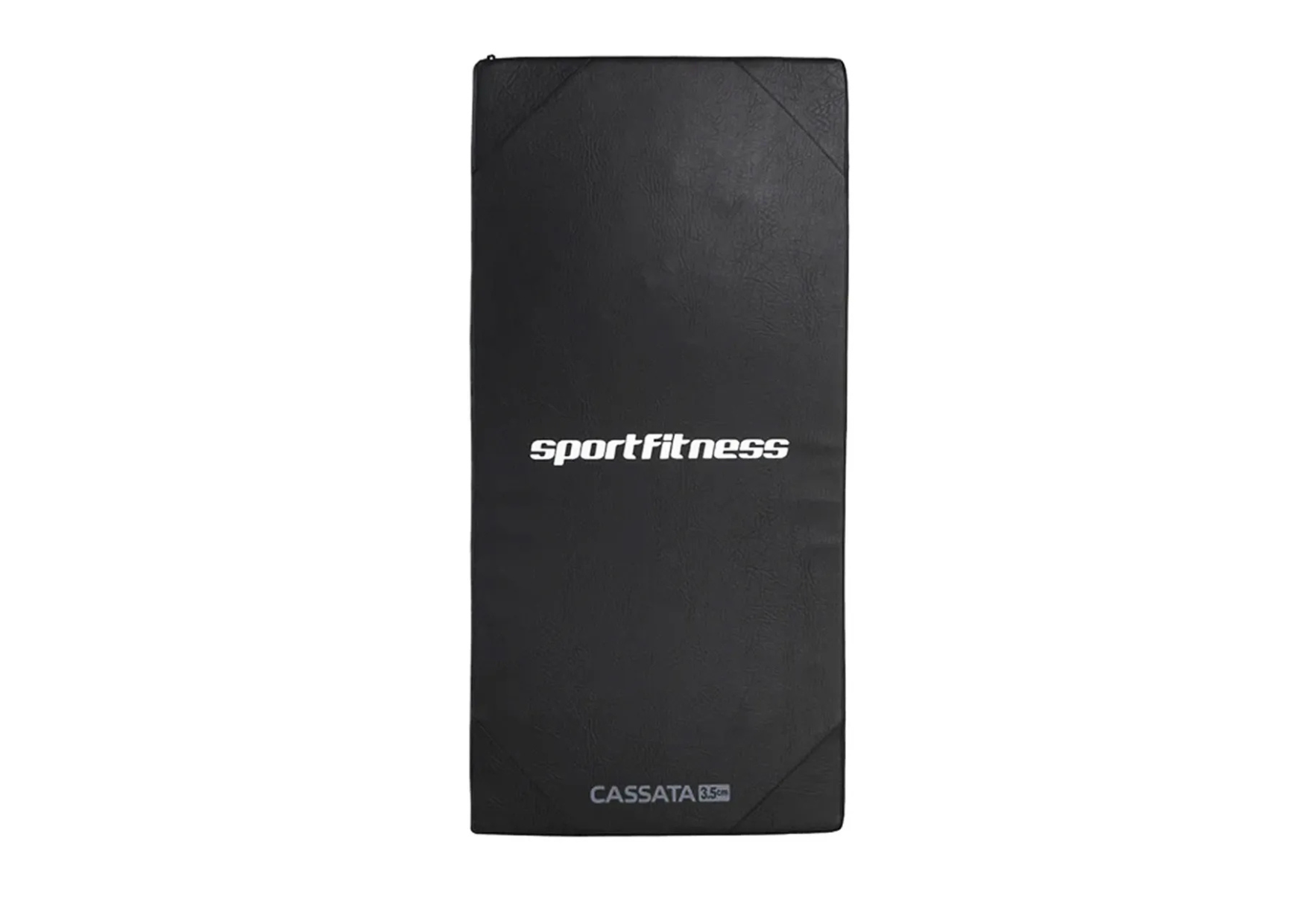 Colchoneta Sportfitness Yoga Abdominales Profesional Cassata Color Negro