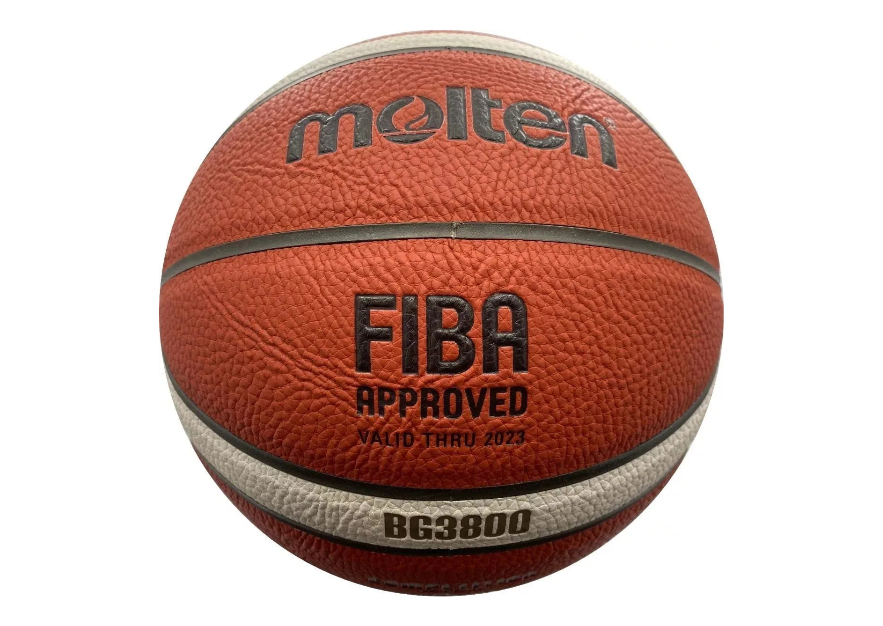 Balón Baloncesto Molten  #7 B7G3800 Profesional Cuero Fiba Approved