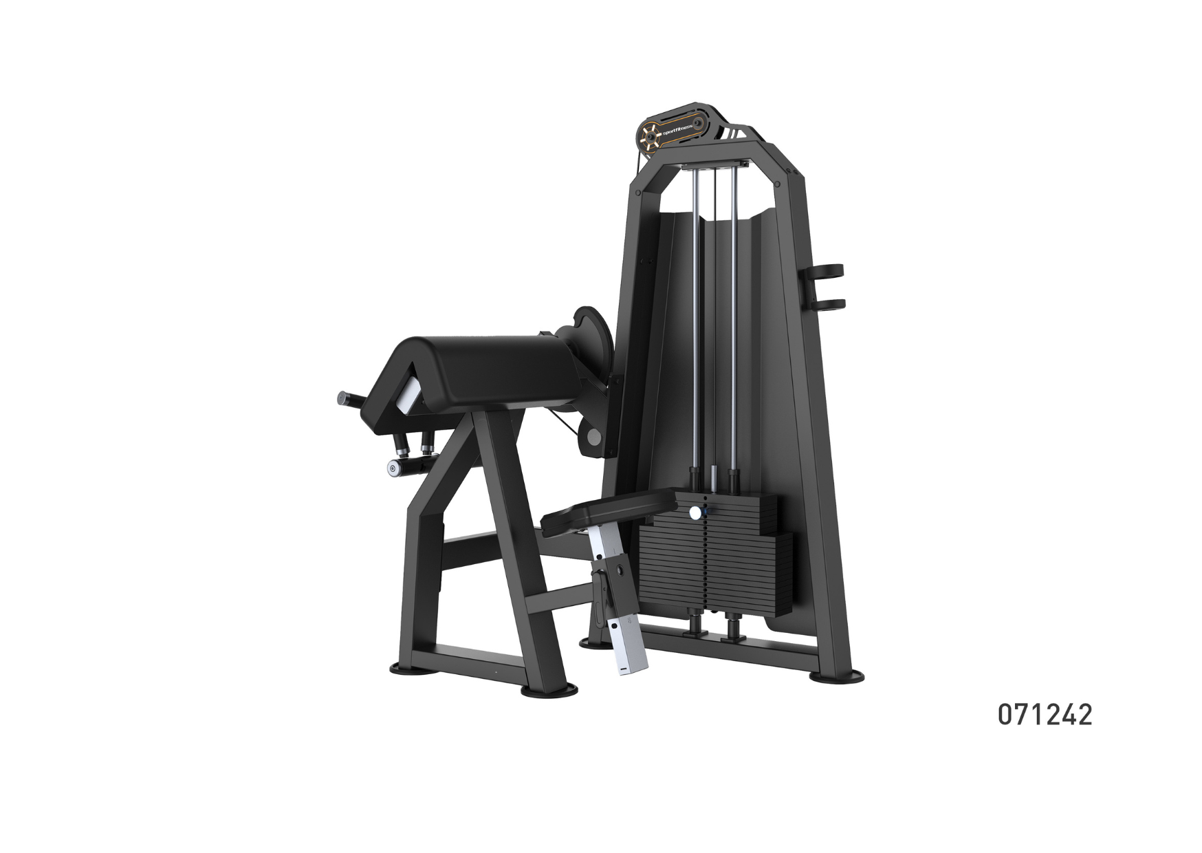 Máquina de Bíceps Sportfitness – Equipo Profesional con Torre de 150 lb 071242