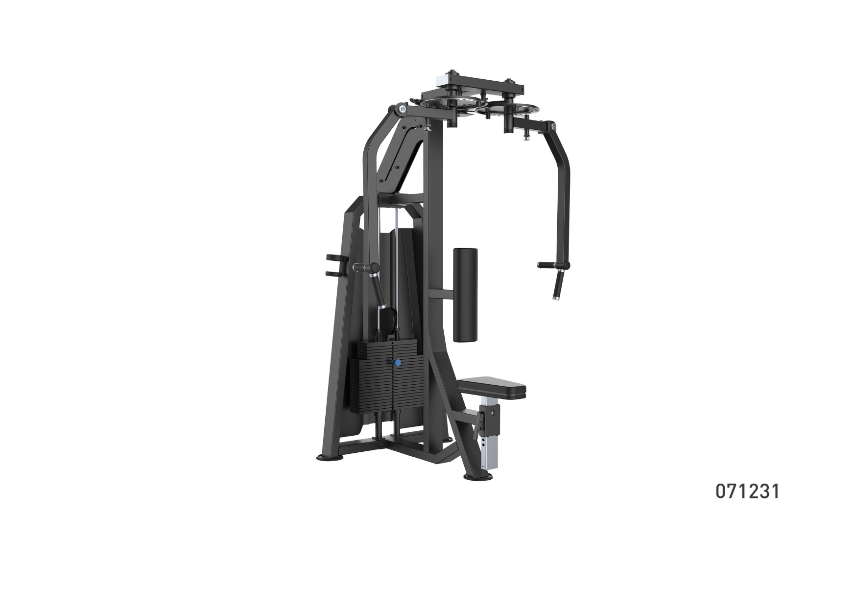 Cabina Doble Función Sportfitness – Máquina Profesional para Pecho y Hombros con Torre de 250 lb071231