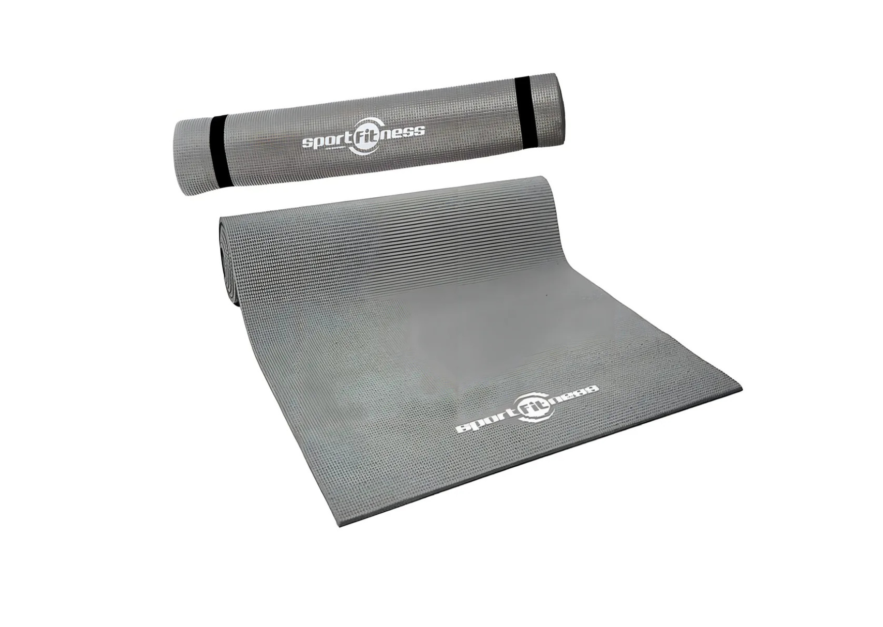 Colchoneta Yoga Pilates Sportfitness 6 mm Antideslizante PVC 173 x 61 cm