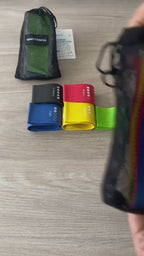 Bandas Planas Set X 5 Sportfitness Elásticas Cerradas Gym